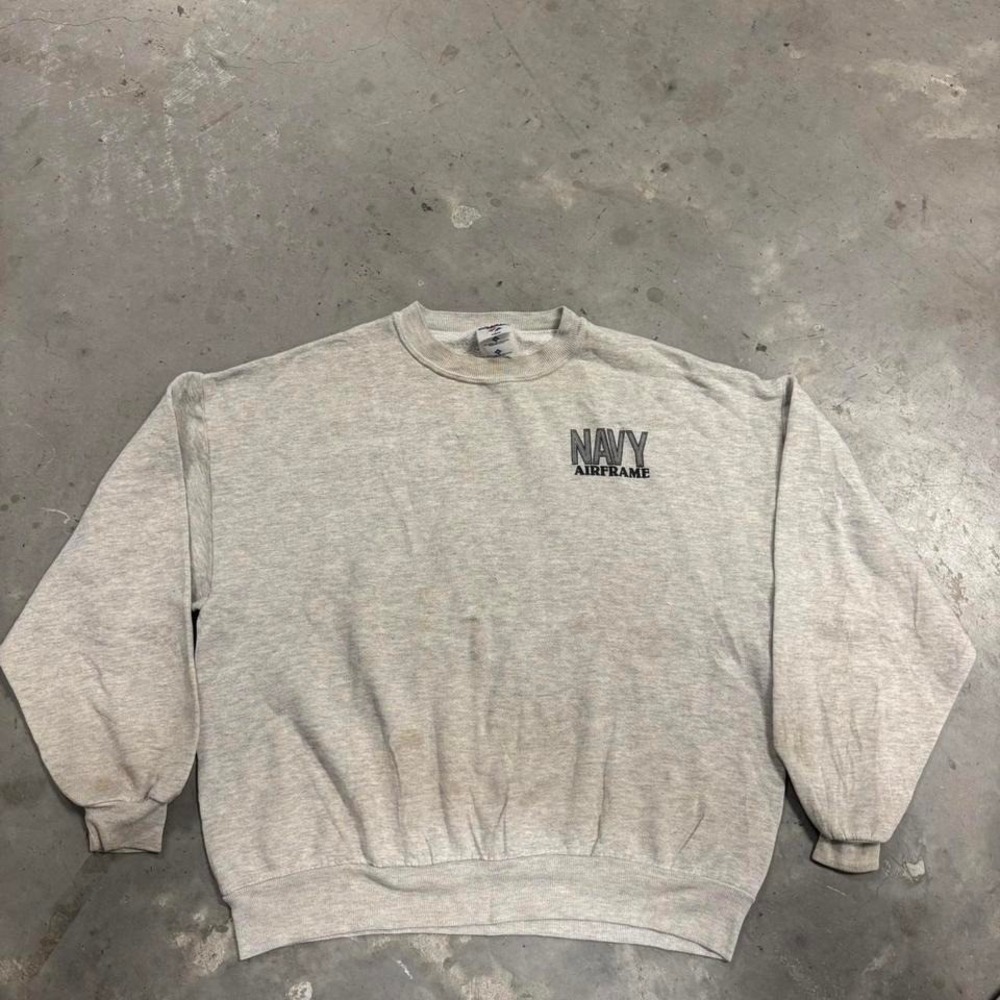 Vintage U.S. Navy sweater/crewneck. Size XL